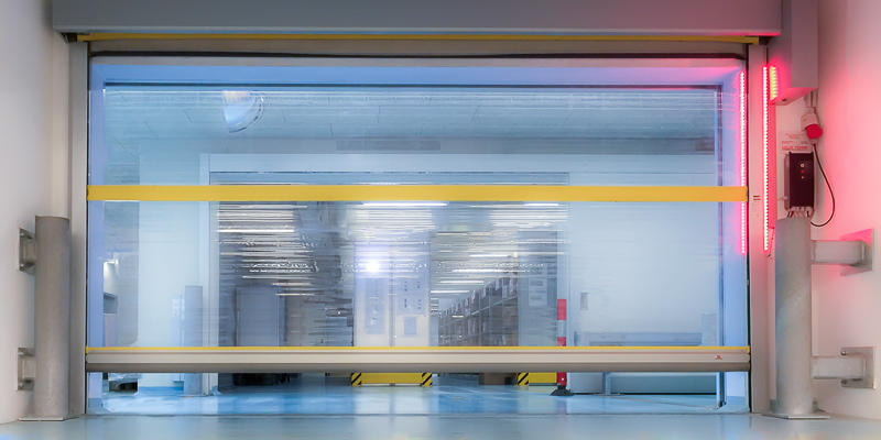 Folientor Schnelllauftor Industrie Halle